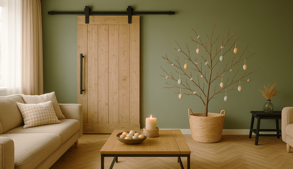 Houten schuifdeuren en Pasen