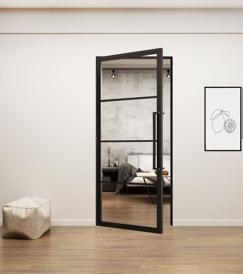 Binnendeur met kozijn 4 vaks Standaard Maten