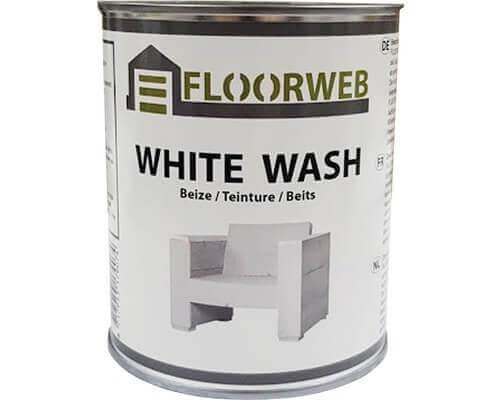 Steigerhout beits wit 750 ml