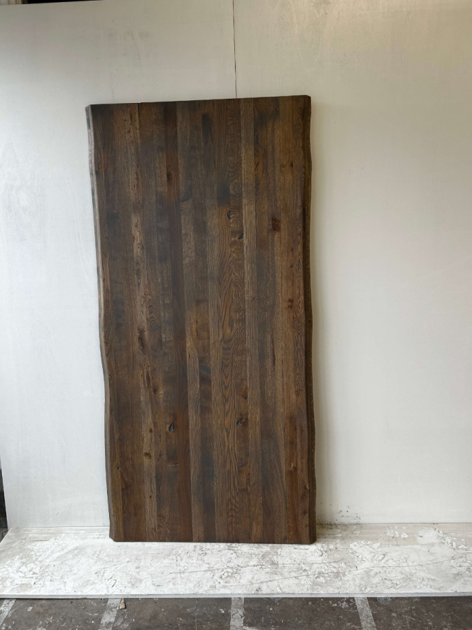 Outlet: Boomkant Tafelblad Eiken 100 x 200 cm