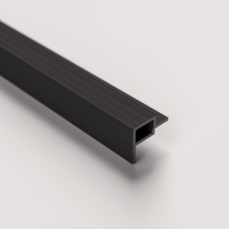 WPC eindprofiel Antraciet