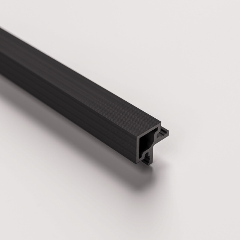 WPC hoekprofiel Antraciet